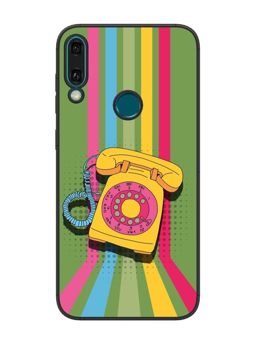 Retro Dialer Glossy Soft Edge Case for Honor Y9 (2019) Chachhi