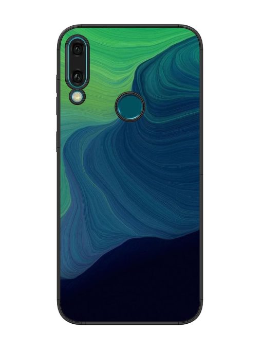 Oceanic Dreams Glossy Soft Edge Case for Honor Y9 (2019) Chachhi