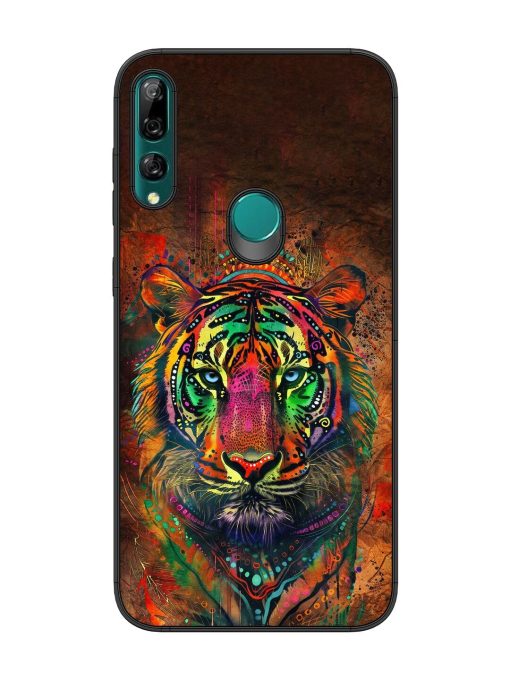 Cosmic Tiger Glossy Soft Edge Case for Honor Y9 Prime Chachhi