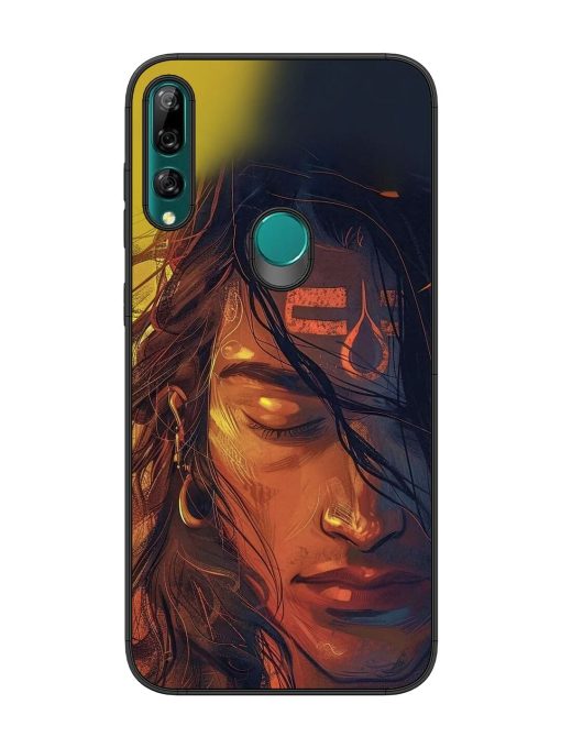 Tranquil Shiva Glossy Soft Edge Case for Honor Y9 Prime Chachhi