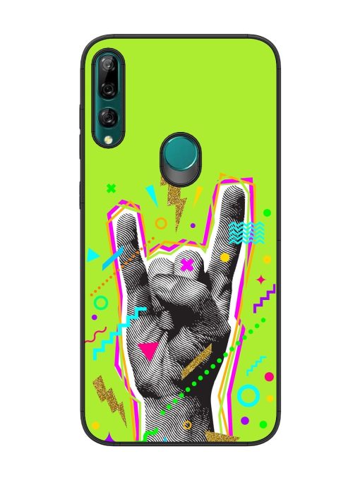 Neon Rock Glossy Soft Edge Case for Honor Y9 Prime Chachhi