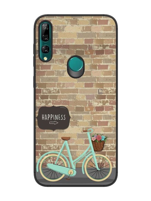 Pedaling Towards Happiness Glossy Soft Edge Case for Honor Y9 Prime Chachhi