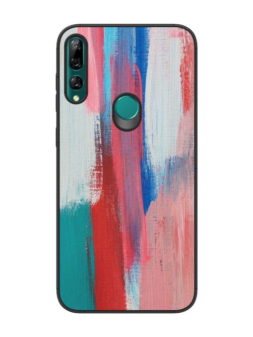 Colorful Chaos Glossy Soft Edge Case for Honor Y9 Prime Chachhi