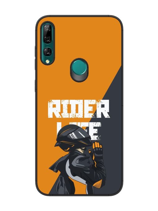 Ride Never Ends Glossy Soft Edge Case for Honor Y9 Prime