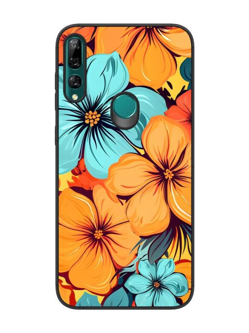 Tropical Bloom Glossy Soft Edge Case for Honor Y9 Prime Chachhi