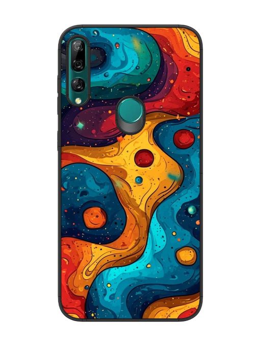 Cosmic Swirl Glossy Soft Edge Case for Honor Y9 Prime Chachhi