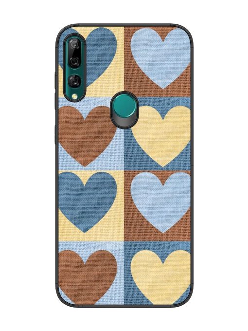 Hearts On Canvas Glossy Soft Edge Case for Honor Y9 Prime Chachhi