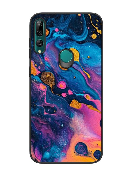 Cosmic Swirl Glossy Soft Edge Case for Honor Y9 Prime Chachhi