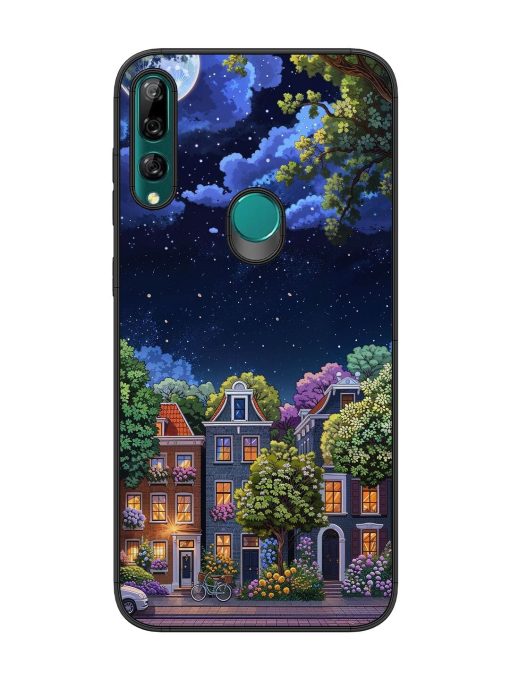 Moonlit Streets Glossy Soft Edge Case for Honor Y9 Prime