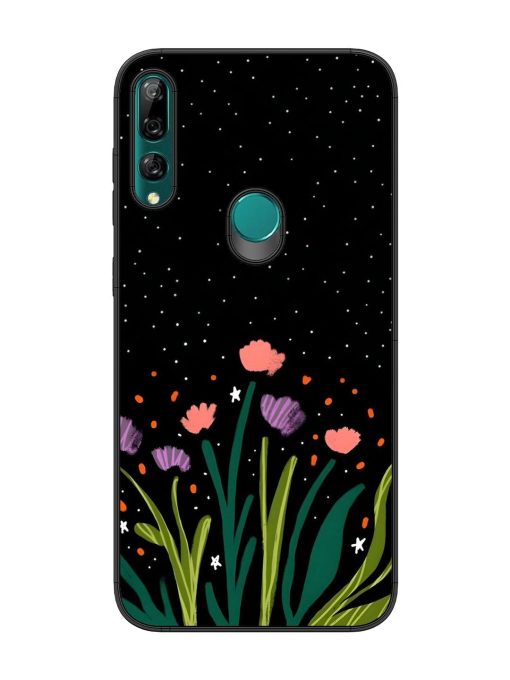 Midnight Bloom Glossy Soft Edge Case for Honor Y9 Prime Chachhi