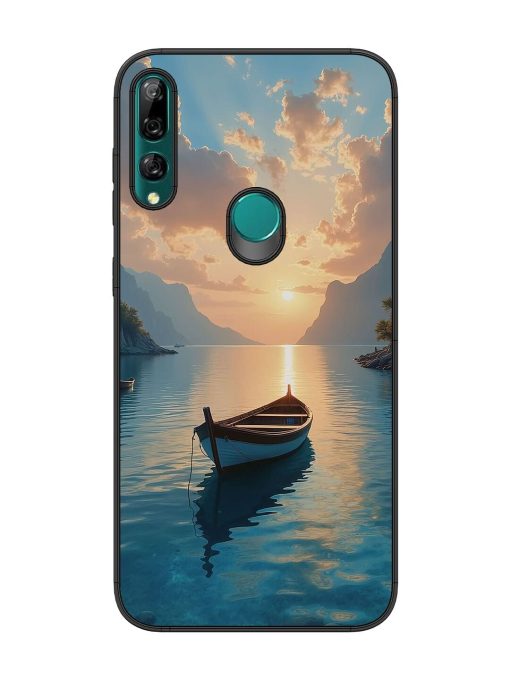 Serene Sunset Glossy Soft Edge Case for Honor Y9 Prime Chachhi