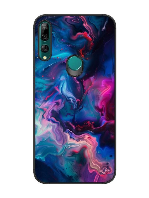 Cosmic Swirl Glossy Soft Edge Case for Honor Y9 Prime Chachhi