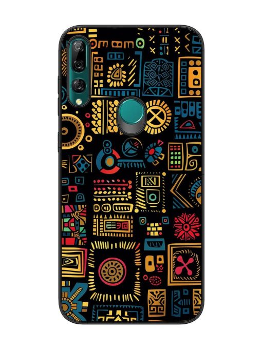 Tribal Tapestry Glossy Soft Edge Case for Honor Y9 Prime Chachhi