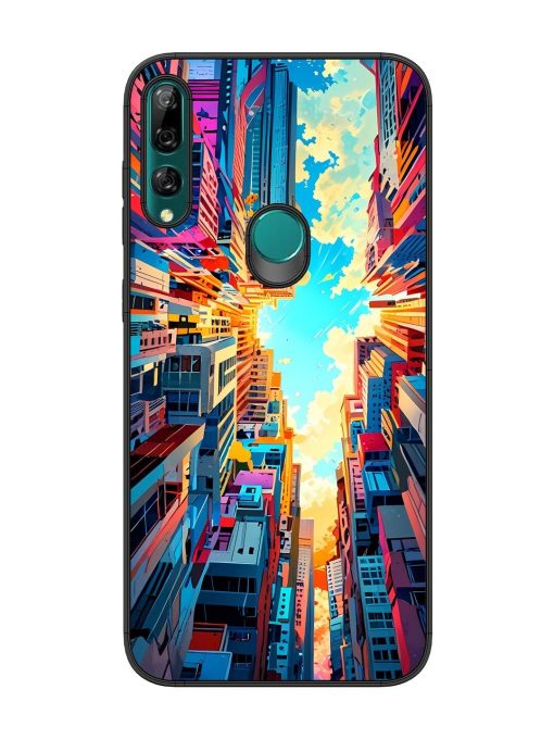 Skyward City Glossy Soft Edge Case for Honor Y9 Prime Chachhi