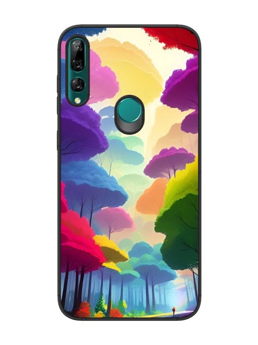 Rainbow Road Glossy Soft Edge Case for Honor Y9 Prime Chachhi