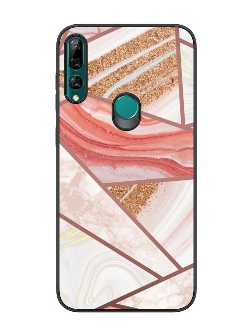 Rosy Mosaic Glossy Soft Edge Case for Honor Y9 Prime Chachhi