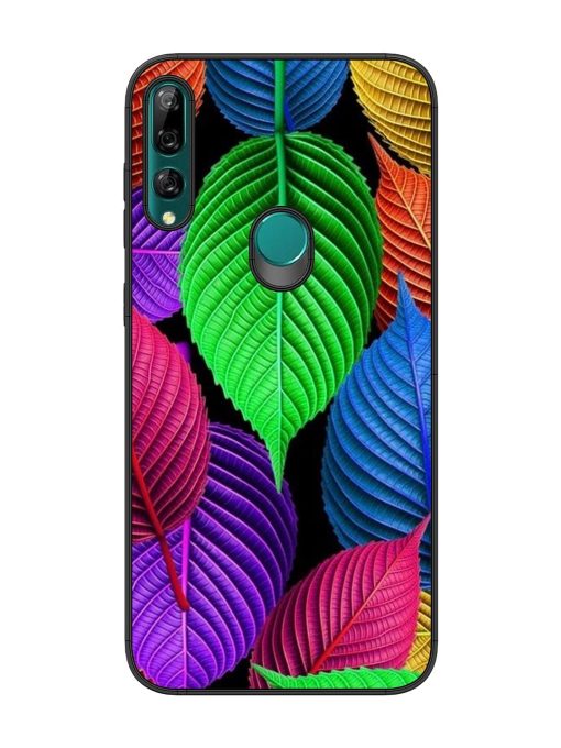 Rainbow Leaf Symphony Glossy Soft Edge Case for Honor Y9 Prime Chachhi