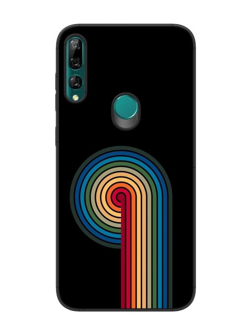 Rainbow Ripple Glossy Soft Edge Case for Honor Y9 Prime Chachhi