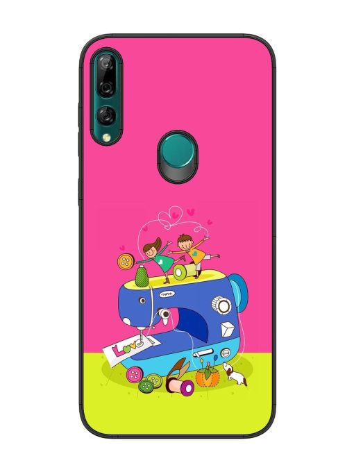 Sew Cute Glossy Soft Edge Case for Honor Y9 Prime Chachhi