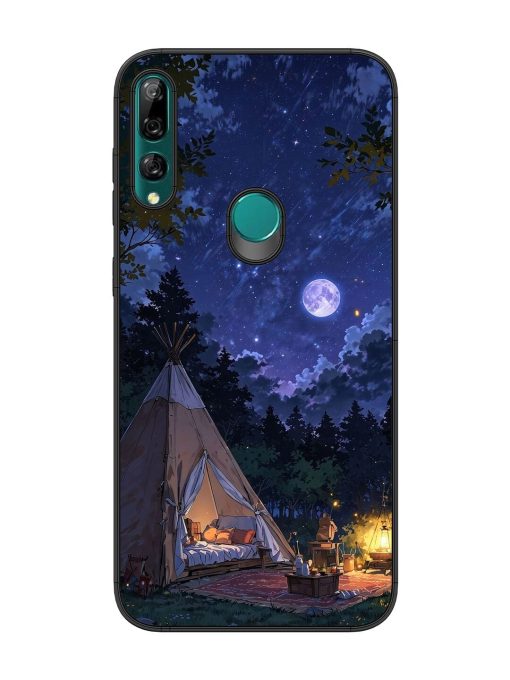 Moonlight Camping Glossy Soft Edge Case for Honor Y9 Prime Chachhi