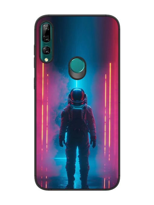 Neon Astronaut Glossy Soft Edge Case for Honor Y9 Prime Chachhi