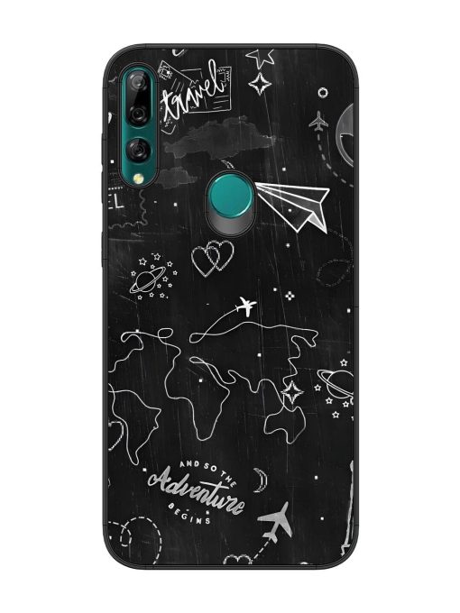 Wanderlust Sketchbook Glossy Soft Edge Case for Honor Y9 Prime Chachhi