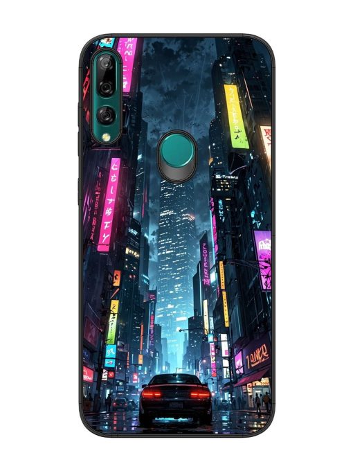 Neon Nightscape Glossy Soft Edge Case for Honor Y9 Prime Chachhi