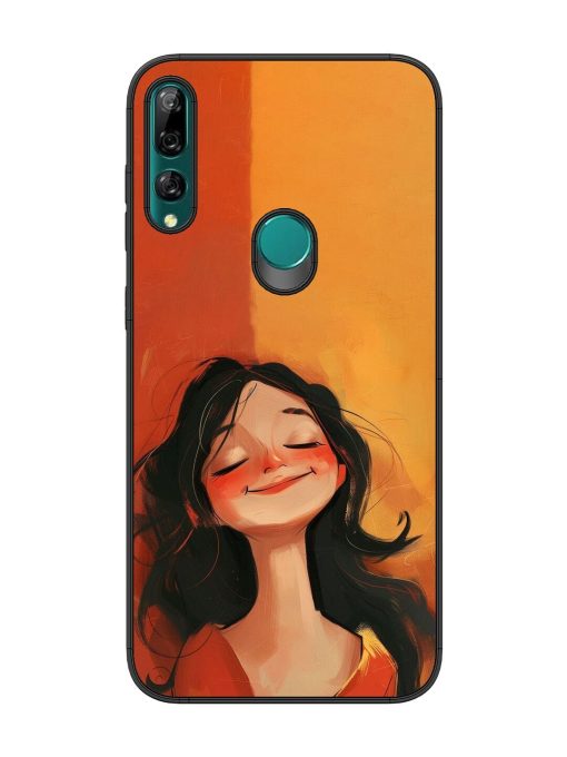 Neon Girl Glossy Soft Edge Case for Honor Y9 Prime Chachhi