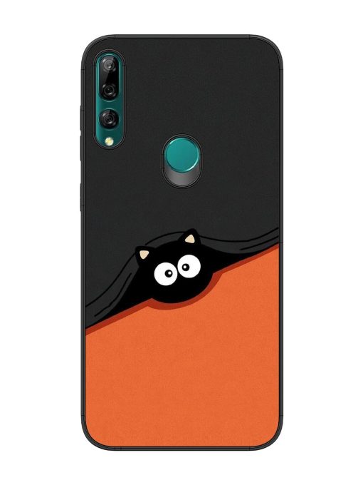 Peek-A-Boo Kitty Glossy Soft Edge Case for Honor Y9 Prime Chachhi