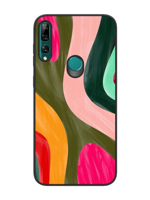 Wavy Wonderland Glossy Soft Edge Case for Honor Y9 Prime Chachhi