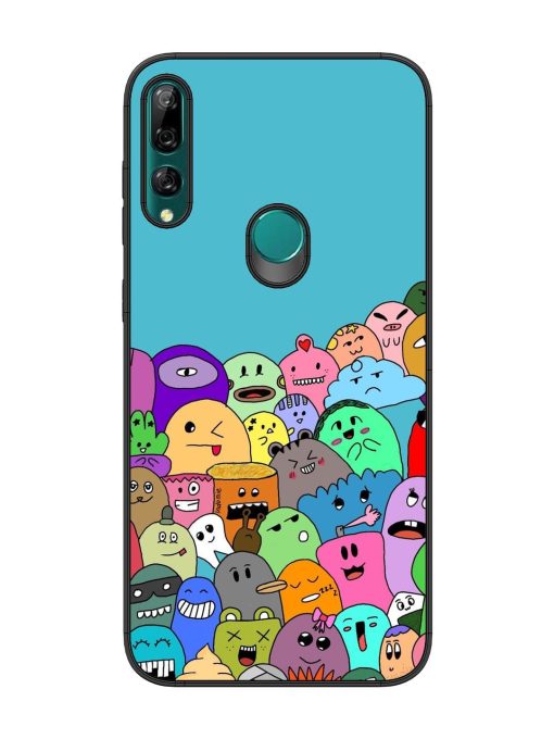 Monster Mash Glossy Soft Edge Case for Honor Y9 Prime