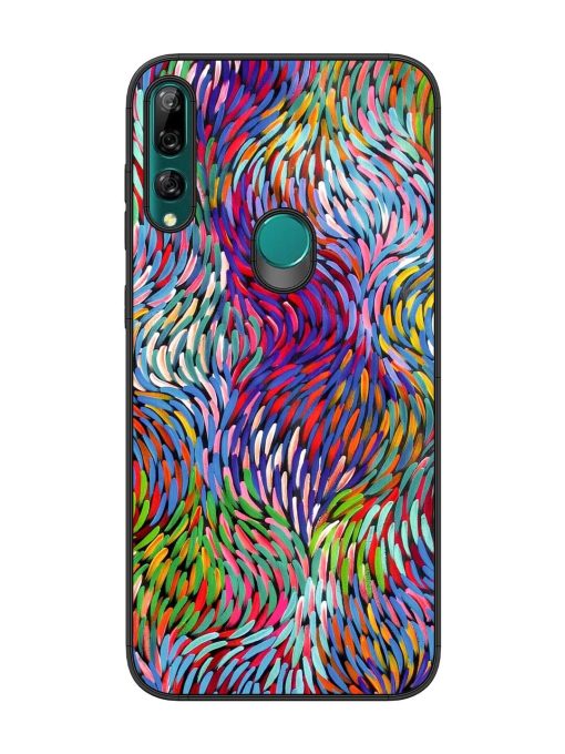 Vibrant Waves Glossy Soft Edge Case for Honor Y9 Prime Chachhi