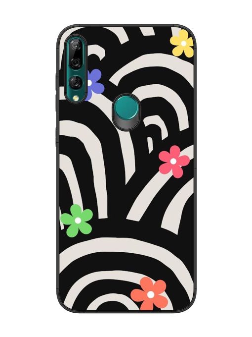 Rainbow Arcs Glossy Soft Edge Case for Honor Y9 Prime Chachhi