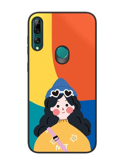 Colorful Vibes Glossy Soft Edge Case for Honor Y9 Prime Chachhi