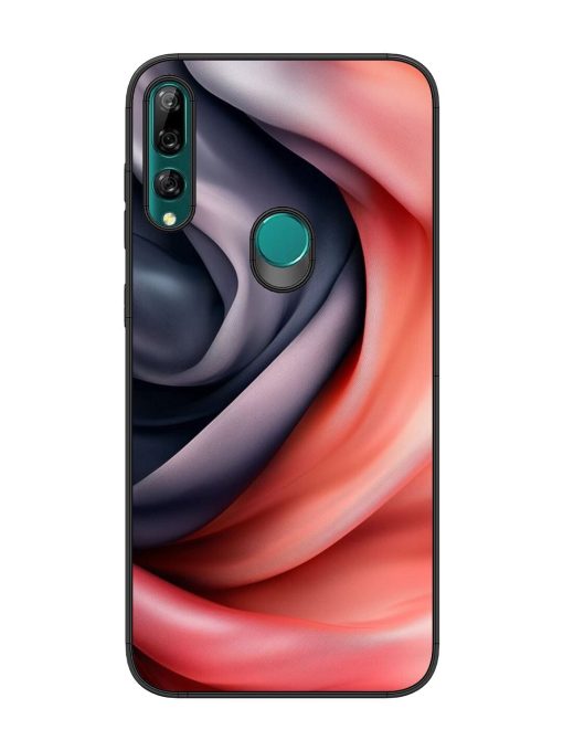 Swirling Silk Glossy Soft Edge Case for Honor Y9 Prime Chachhi