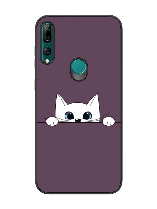 Peek-A-Boo Kitty Glossy Soft Edge Case for Honor Y9 Prime Chachhi