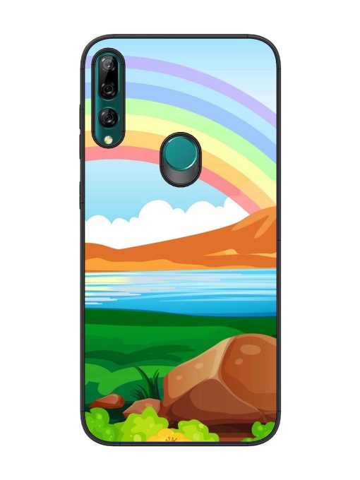 Rainbow Over The Lake Glossy Soft Edge Case for Honor Y9 Prime Chachhi