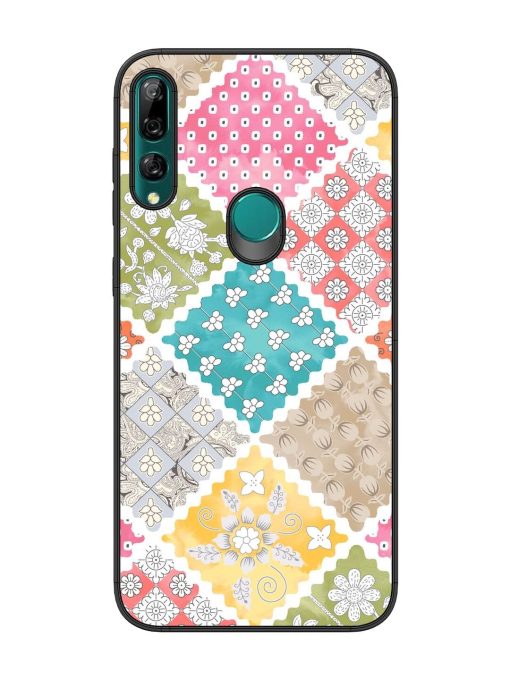 Patchwork Dreamscape Glossy Soft Edge Case for Honor Y9 Prime Chachhi