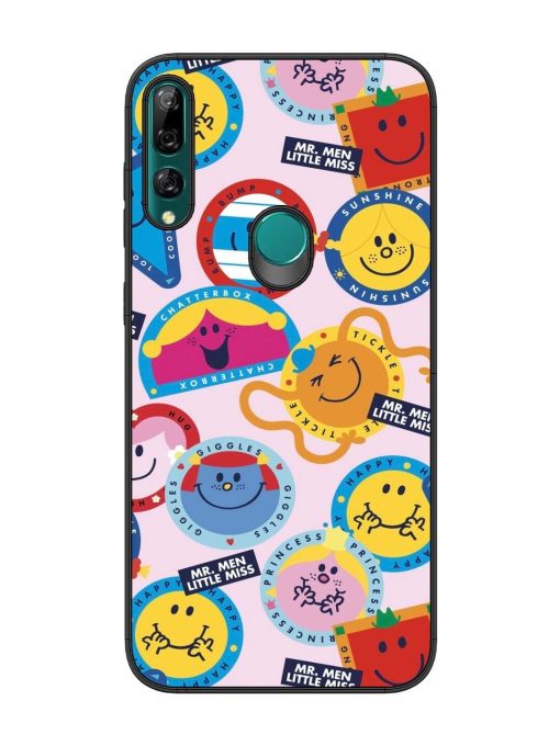 Whimsical Mr. Men & Little Miss Glossy Soft Edge Case for Honor Y9 Prime Chachhi