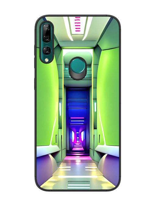 Neon Corridor Glossy Soft Edge Case for Honor Y9 Prime Chachhi