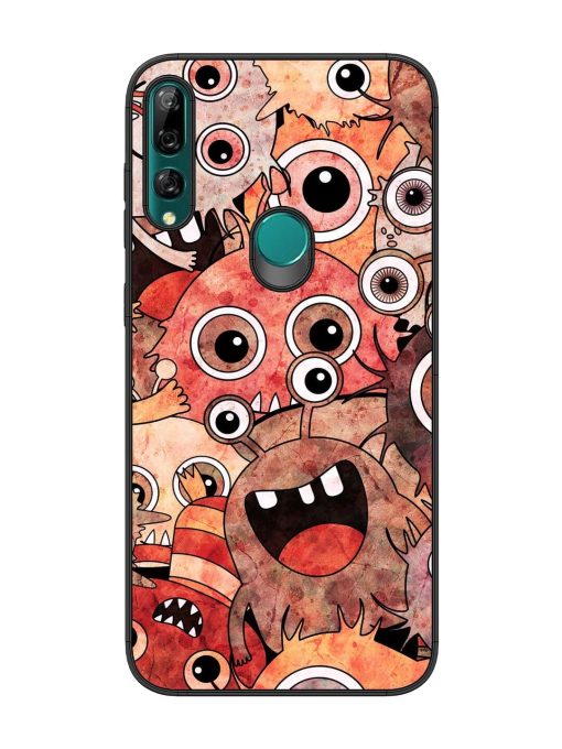 Monster Mash Glossy Soft Edge Case for Honor Y9 Prime Chachhi