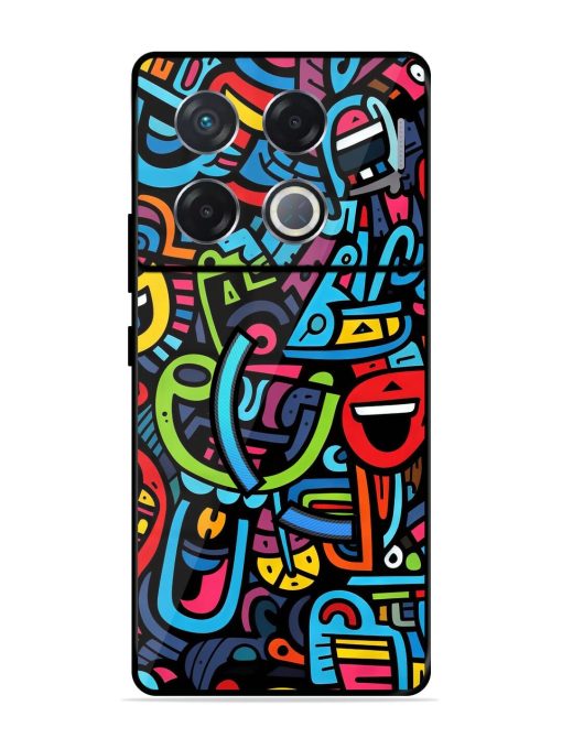 Doodlephoria Glossy Soft Edge Case for Infinix Gt 20 Pro (5G) Chachhi