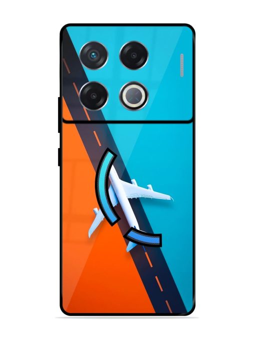 Skyward Bound Glossy Soft Edge Case for Infinix Gt 20 Pro (5G) Chachhi