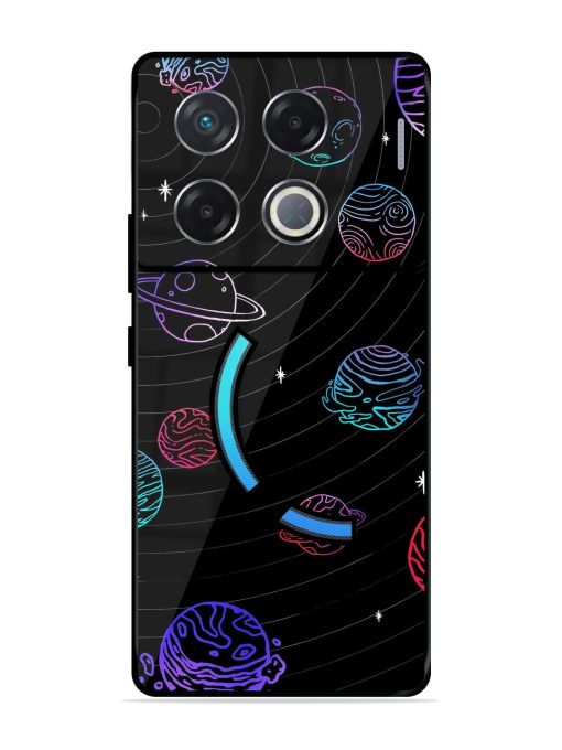 Cosmic Ballet Glossy Soft Edge Case for Infinix Gt 20 Pro (5G) Chachhi