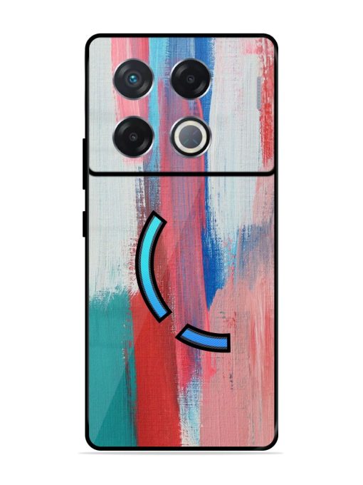 Colorful Chaos Glossy Soft Edge Case for Infinix Gt 20 Pro (5G) Chachhi