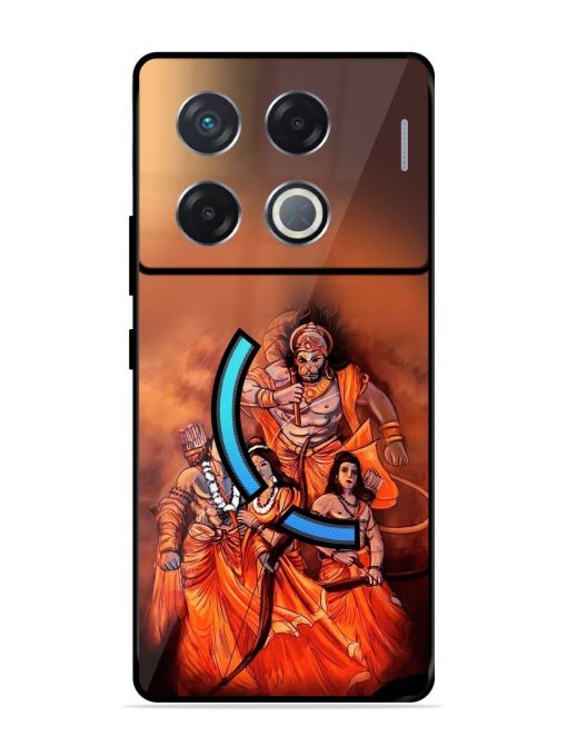 Sita Ram Glossy Soft Edge Case for Infinix Gt 20 Pro (5G) Chachhi