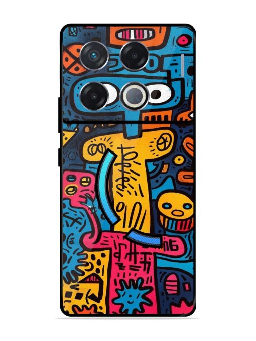 Doodletopia Glossy Soft Edge Case for Infinix Gt 20 Pro (5G) Chachhi