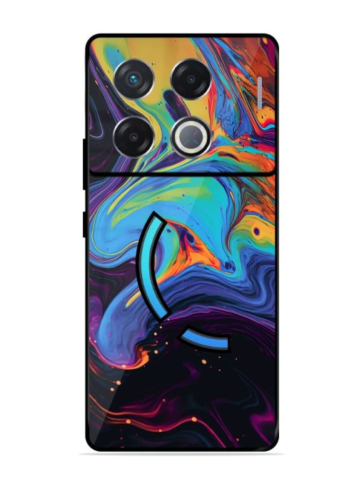 Liquid Dreamscape Glossy Soft Edge Case for Infinix Gt 20 Pro (5G) Chachhi