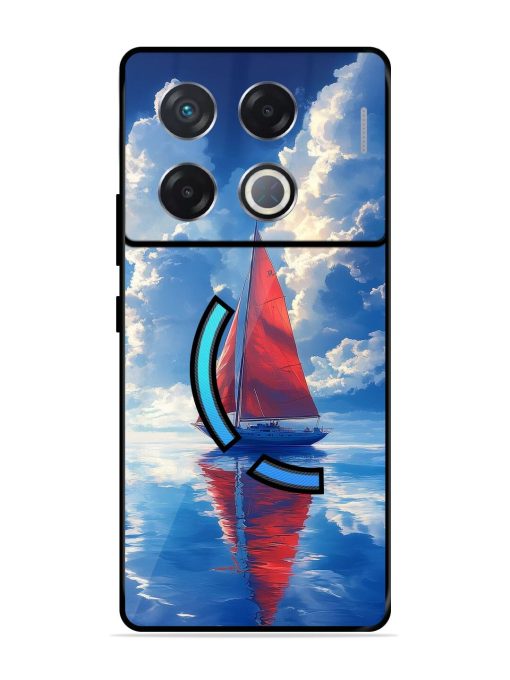 Crimson Sails Glossy Soft Edge Case for Infinix Gt 20 Pro (5G) Chachhi