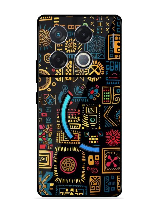 Tribal Tapestry Glossy Soft Edge Case for Infinix Gt 20 Pro (5G) Chachhi